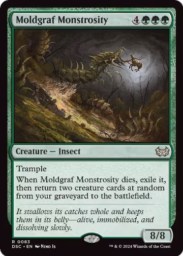 Moldgraf Monstrosity (83), Commander: Duskmourn: House of Horror — Magic card price