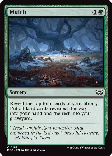 Mulch (189), Commander: Duskmourn: House of Horror — Magic card price