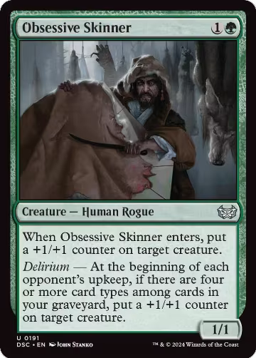 Obsessive Skinner (191), Commander: Duskmourn: House of Horror — Magic card price