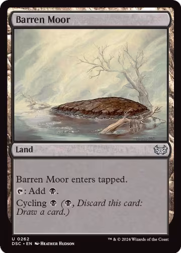 Barren Moor (262), Commander: Duskmourn: House of Horror — Magic card price