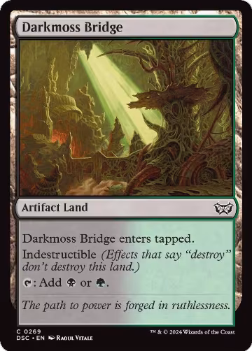 Darkmoss Bridge (269), Commander: Duskmourn: House of Horror — Magic card price