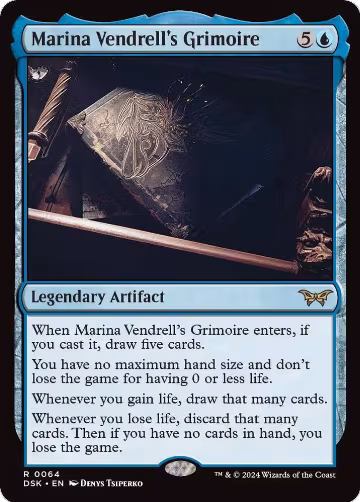 Marina Vendrell's Grimoire (64), Duskmourn: House of Horror — Magic card price