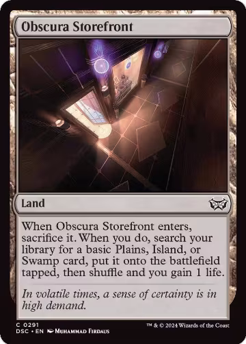 Obscura Storefront (291), Commander: Duskmourn: House of Horror — Magic card price