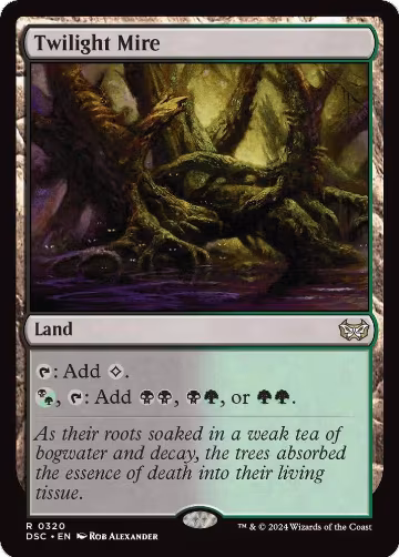 Twilight Mire (320), Commander: Duskmourn: House of Horror — Magic card price
