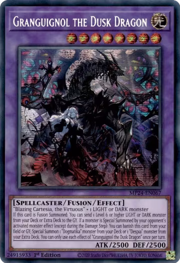 Granguignol the Dusk Dragon (MP24-EN067), 25th Anniversary Tin: Dueling Mirrors — Yu-Gi-Oh! card price