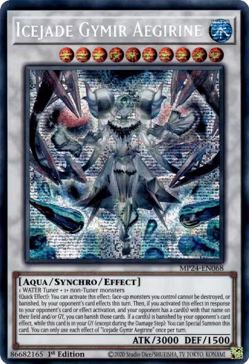 Icejade Gymir Aegirine (MP24-EN068), 25th Anniversary Tin: Dueling Mirrors — Yu-Gi-Oh! card price