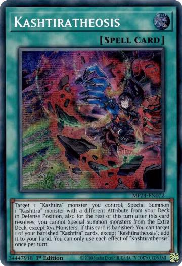 Kashtiratheosis (MP24-EN072), 25th Anniversary Tin: Dueling Mirrors — Yu-Gi-Oh! card price