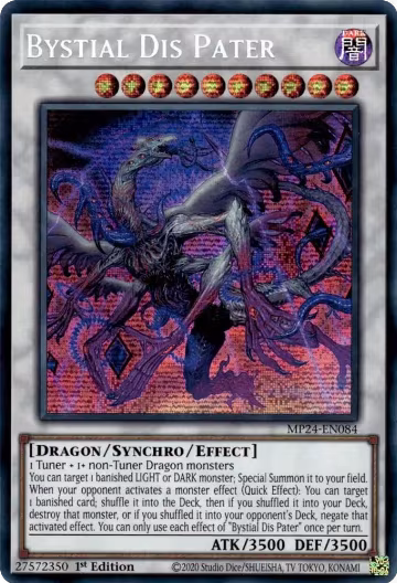 Bystial Dis Pater (MP24-EN084), 25th Anniversary Tin: Dueling Mirrors — Yu-Gi-Oh! card price