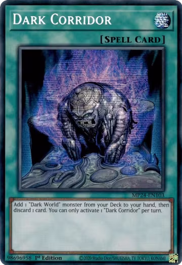 Dark Corridor (MP24-EN103), 25th Anniversary Tin: Dueling Mirrors — Yu-Gi-Oh! card price