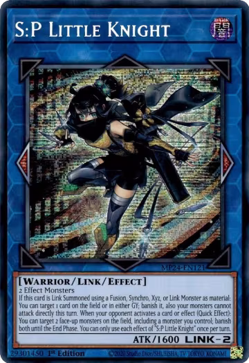 S:P Little Knight (MP24-EN121), 25th Anniversary Tin: Dueling Mirrors — Yu-Gi-Oh! card price