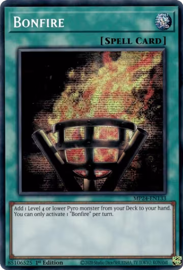 Bonfire (MP24-EN133), 25th Anniversary Tin: Dueling Mirrors — Yu-Gi-Oh! card price