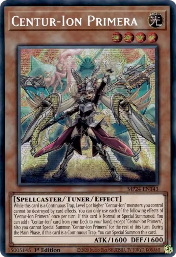 Centur-Ion Primera (MP24-EN143), 25th Anniversary Tin: Dueling Mirrors — Yu-Gi-Oh! card price