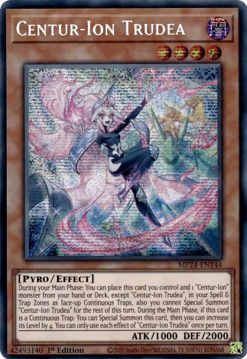 Centur-Ion Trudea (MP24-EN144), 25th Anniversary Tin: Dueling Mirrors — Yu-Gi-Oh! card price