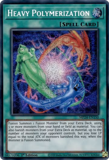 Heavy Polymerization (MP24-EN150), 25th Anniversary Tin: Dueling Mirrors — Yu-Gi-Oh! card price