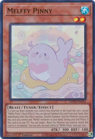 Melffy Pinny (MP24-EN154), 25th Anniversary Tin: Dueling Mirrors — Yu-Gi-Oh! card price