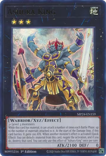 Ashura King (MP24-EN159), 25th Anniversary Tin: Dueling Mirrors — Yu-Gi-Oh! card price