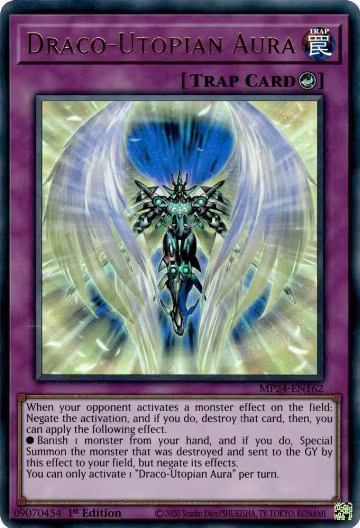 Draco-Utopian Aura (MP24-EN162), 25th Anniversary Tin: Dueling Mirrors — Yu-Gi-Oh! card price