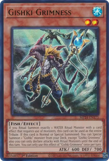 Gishki Grimness (MP24-EN171), 25th Anniversary Tin: Dueling Mirrors — Yu-Gi-Oh! card price