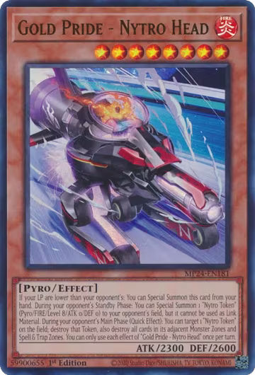 Gold Pride - Nytro Head (MP24-EN181), 25th Anniversary Tin: Dueling Mirrors — Yu-Gi-Oh! card price