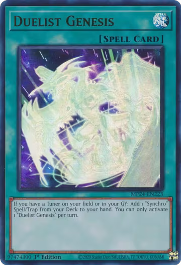 Duelist Genesis (MP24-EN223), 25th Anniversary Tin: Dueling Mirrors — Yu-Gi-Oh! card price