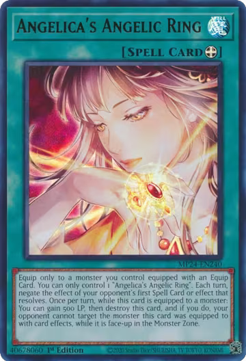 Angelica's Angelic Ring (MP24-EN240), 25th Anniversary Tin: Dueling Mirrors — Yu-Gi-Oh! card price