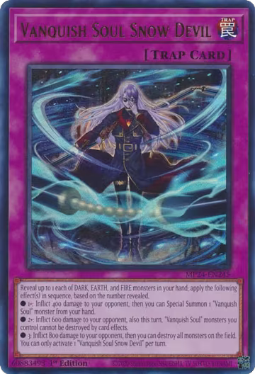 Vanquish Soul Snow Devil (MP24-EN245), 25th Anniversary Tin: Dueling Mirrors — Yu-Gi-Oh! card price