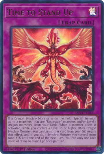 Time to Stand Up (MP24-EN261), 25th Anniversary Tin: Dueling Mirrors — Yu-Gi-Oh! card price