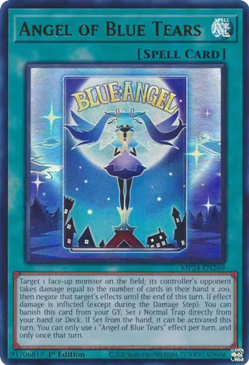 Angel of Blue Tears (MP24-EN269), 25th Anniversary Tin: Dueling Mirrors — Yu-Gi-Oh! card price