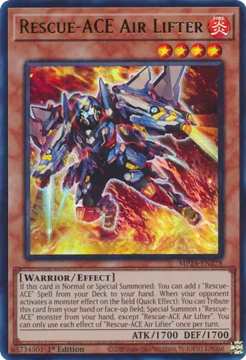 Rescue-ACE Air Lifter (MP24-EN278), 25th Anniversary Tin: Dueling Mirrors — Yu-Gi-Oh! card price