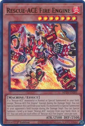 Rescue-ACE Fire Engine (MP24-EN281), 25th Anniversary Tin: Dueling Mirrors — Yu-Gi-Oh! card price