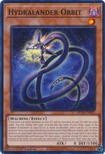 Hydralander Orbit (MP24-EN301), 25th Anniversary Tin: Dueling Mirrors — Yu-Gi-Oh! card price