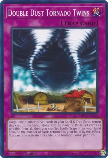 Double Dust Tornado Twins (MP24-EN306), 25th Anniversary Tin: Dueling Mirrors — Yu-Gi-Oh! card price