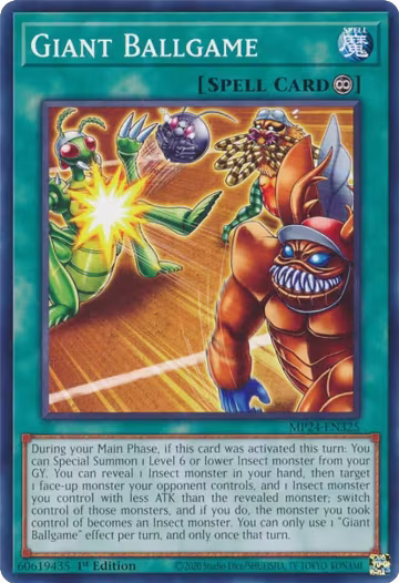 Giant Ballgame (MP24-EN325), 25th Anniversary Tin: Dueling Mirrors — Yu-Gi-Oh! card price