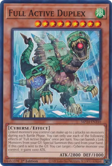Full Active Duplex (MP24-EN340), 25th Anniversary Tin: Dueling Mirrors — Yu-Gi-Oh! card price