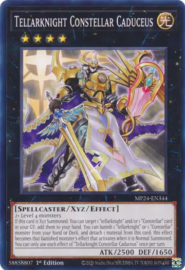 Tellarknight Constellar Caduceus (MP24-EN344), 25th Anniversary Tin: Dueling Mirrors — Yu-Gi-Oh! card price