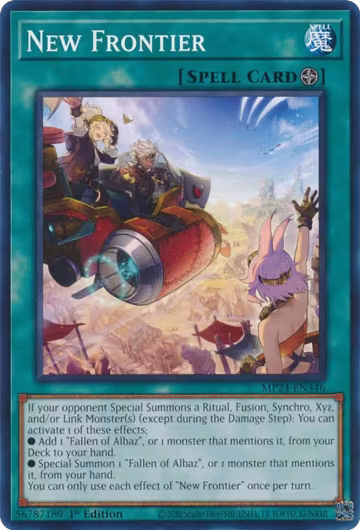 New Frontier (MP24-EN346), 25th Anniversary Tin: Dueling Mirrors — Yu-Gi-Oh! card price