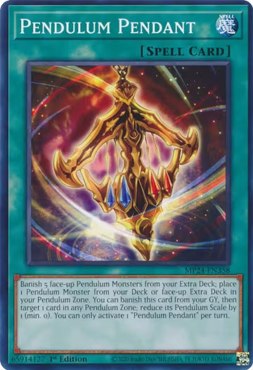 Pendulum Pendant (MP24-EN358), 25th Anniversary Tin: Dueling Mirrors — Yu-Gi-Oh! card price