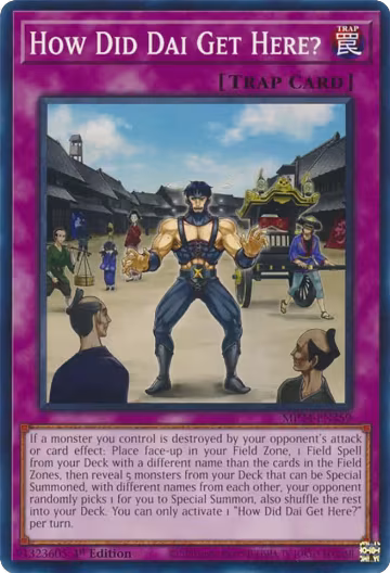 How Did Dai Get Here? (MP24-EN359), 25th Anniversary Tin: Dueling Mirrors — Yu-Gi-Oh! card price