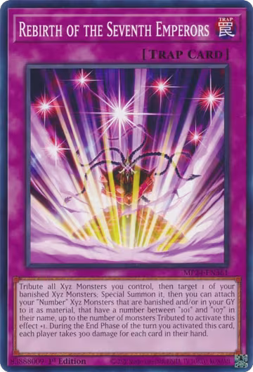 Rebirth of the Seventh Emperors (MP24-EN361), 25th Anniversary Tin: Dueling Mirrors — Yu-Gi-Oh! card price