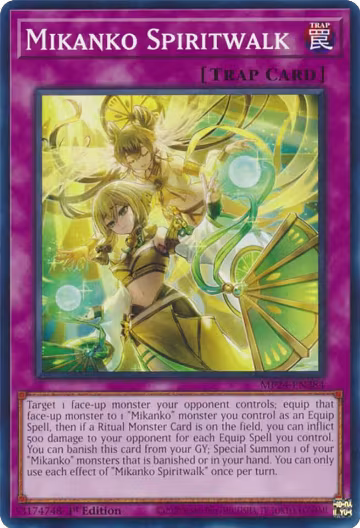 Mikanko Spiritwalk (MP24-EN384), 25th Anniversary Tin: Dueling Mirrors — Yu-Gi-Oh! card price