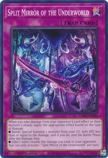Split Mirror of the Underworld (MP24-EN386), 25th Anniversary Tin: Dueling Mirrors — Yu-Gi-Oh! card price