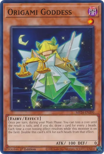 Origami Goddess (MP24-EN390), 25th Anniversary Tin: Dueling Mirrors — Yu-Gi-Oh! card price
