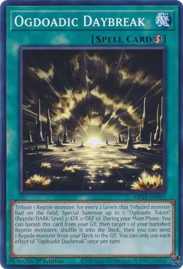 Ogdoadic Daybreak (MP24-EN395), 25th Anniversary Tin: Dueling Mirrors — Yu-Gi-Oh! card price