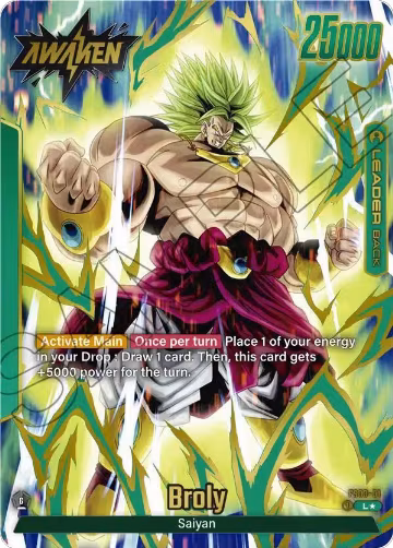 Broly - FS03-01 (Gold) (FS03-01), Fusion World Promotion Cards and Packs — DB Fusion card price