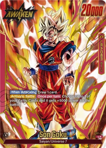 Son Goku - FS01-01 (Gold) (FS01-01), Fusion World Promotion Cards and Packs — DB Fusion card price