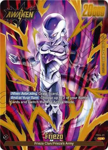 Frieza - FS04-01 (Gold) (FS04-01), Fusion World Promotion Cards and Packs — DB Fusion card price
