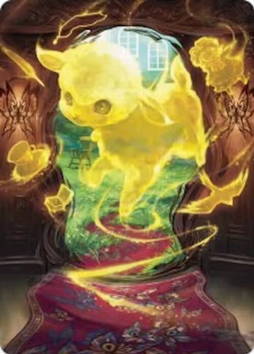 Enduring Innocence Art Card (46), Art Series: Duskmourn: House of Horror — Magic card price