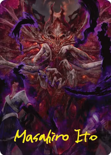 Damnation Art Card (Gold-Stamped Signature) (53) — card price