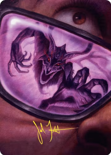 Doomsday Excruciator Art Card (Gold-Stamped Signature) (38), Art Series: Duskmourn: House of Horror — Magic card price