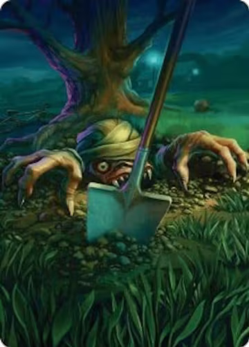 Exhume Art Card (52), Art Series: Duskmourn: House of Horror — Magic card price
